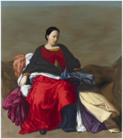laine/2026/Lauri_Laine_Figura_in_rosso_2025_oljy_kankaalle_204-x180cm